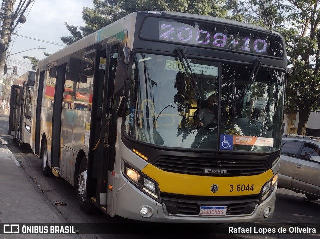 Transunião Transportes 3 6044 na cidade de São Paulo, São Paulo, Brasil, por Rafael Lopes de Oliveira. Número da foto: #12095468.