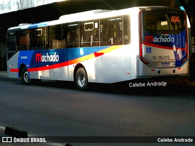 Transportes Machado RJ 162.010 na cidade de Magé, Rio de Janeiro, Brasil, por Calebe Andrade. Número da foto: #12094697.