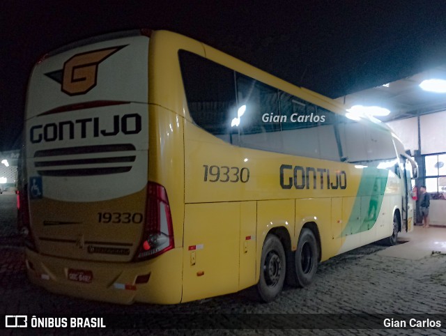 Empresa Gontijo de Transportes 19330 na cidade de Manhuaçu, Minas Gerais, Brasil, por Gian Carlos. Número da foto: #12095336.
