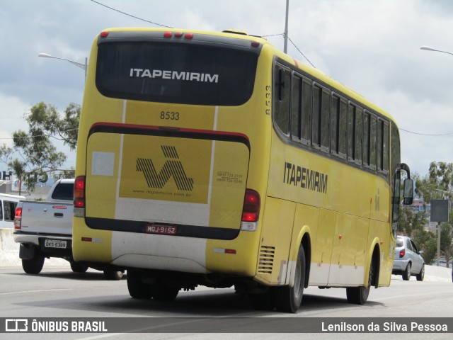 Viação Itapemirim 8533 na cidade de Caruaru, Pernambuco, Brasil, por Lenilson da Silva Pessoa. Número da foto: #12096379.