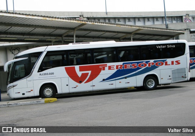 Viação Teresópolis RJ 203.020 na cidade de Rio de Janeiro, Rio de Janeiro, Brasil, por Valter Silva. Número da foto: #12094878.