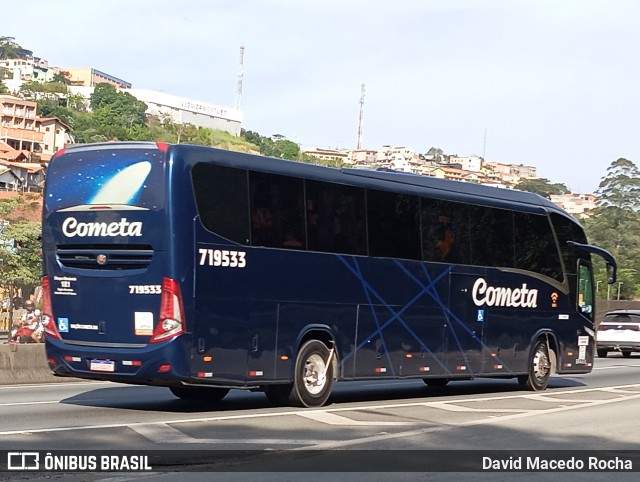 Viação Cometa 719533 na cidade de Cotia, São Paulo, Brasil, por David Macedo Rocha. Número da foto: #12094835.