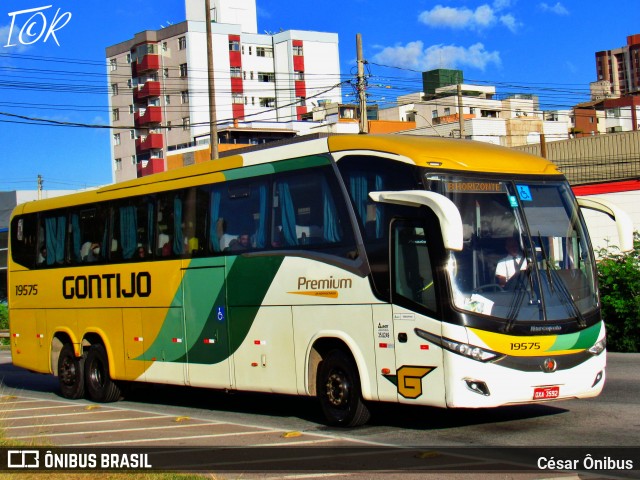 Empresa Gontijo de Transportes 19575 na cidade de Belo Horizonte, Minas Gerais, Brasil, por César Ônibus. Número da foto: #12098899.
