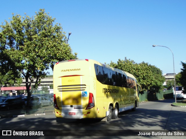 Viação Itapemirim 60673 na cidade de São Paulo, São Paulo, Brasil, por Joase Batista da Silva. Número da foto: #12098094.