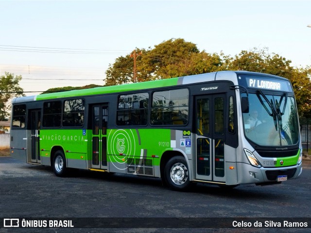 Viação Garcia 91210 na cidade de Paranavaí, Paraná, Brasil, por Celso da Silva Ramos. Número da foto: #12098683.