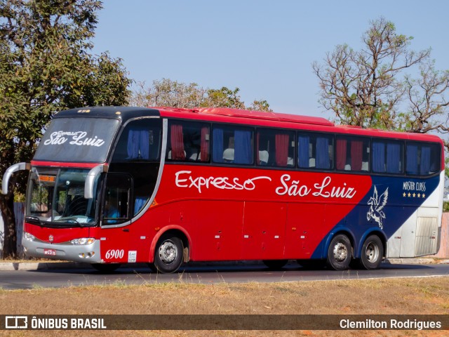 Expresso São Luiz 6900 na cidade de Brasília, Distrito Federal, Brasil, por Clemilton Rodrigues . Número da foto: #12097712.