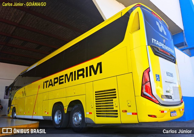 Viação Nova Itapemirim 60286 na cidade de Goiânia, Goiás, Brasil, por Carlos Júnior. Número da foto: #12097944.