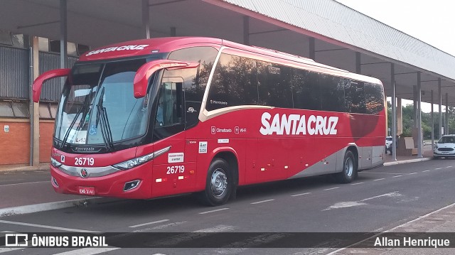 Viação Santa Cruz 26719 na cidade de Paulínia, São Paulo, Brasil, por Allan Henrique. Número da foto: #12098678.