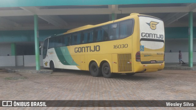 Empresa Gontijo de Transportes 16030 na cidade de Ouricuri, Pernambuco, Brasil, por Wesley Silva. Número da foto: #12097084.