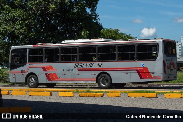 Viação Resendense RJ 192.025 na cidade de Resende, Rio de Janeiro, Brasil, por Gabriel Nunes de Carvalho. Número da foto: #12097249.