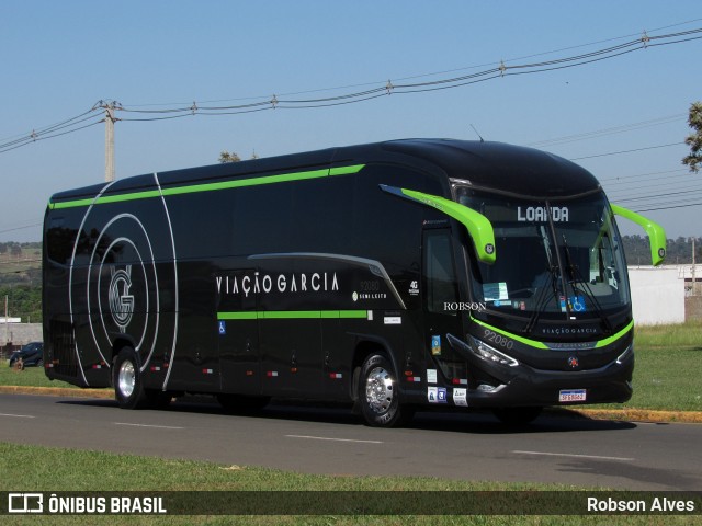 Viação Garcia 92080 na cidade de Paranavaí, Paraná, Brasil, por Robson Alves. Número da foto: #12098538.