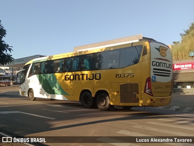 Empresa Gontijo de Transportes 19375 na cidade de Machado, Minas Gerais, Brasil, por Lucas Alexandre Tavares. Número da foto: #12096984.