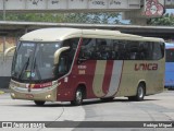 Transportes Única Petrópolis RJ 163.063 na cidade de Rio de Janeiro, Rio de Janeiro, Brasil, por Rodrigo Miguel. Número da foto: #12098410.