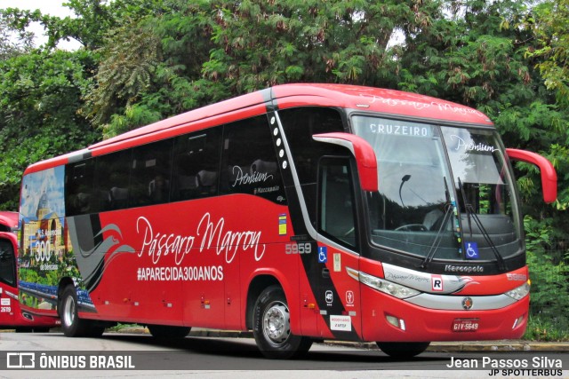 Empresa de Ônibus Pássaro Marron 5959 na cidade de São Paulo, São Paulo, Brasil, por Jean Passos Silva. Número da foto: #12101532.