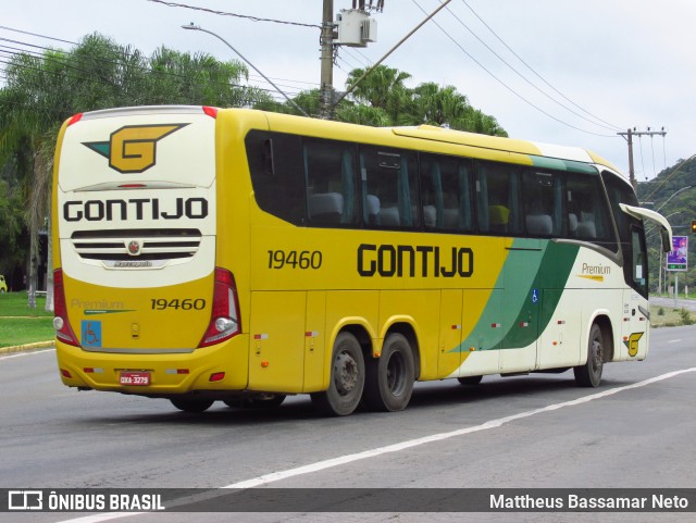 Empresa Gontijo de Transportes 19460 na cidade de Juiz de Fora, Minas Gerais, Brasil, por Mattheus Bassamar Neto. Número da foto: #12101888.