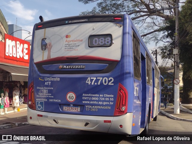 ATT - Alto Tietê Transportes 47.702 na cidade de São Paulo, São Paulo, Brasil, por Rafael Lopes de Oliveira. Número da foto: #12099994.