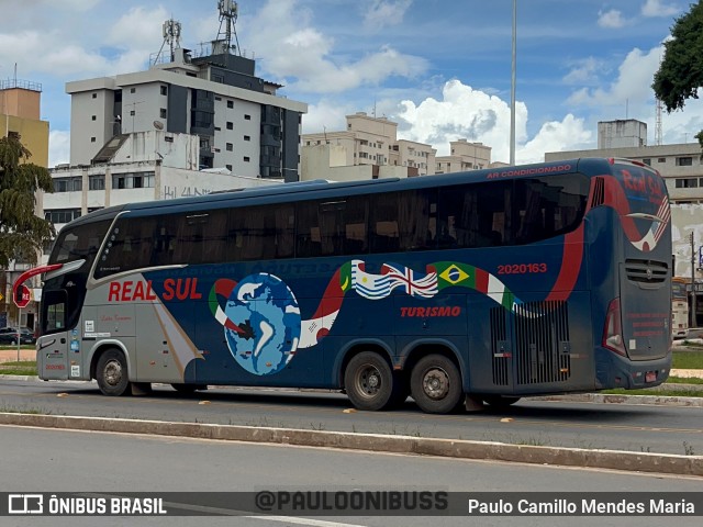 Real Sul Turismo 2020163 na cidade de Taguatinga, Distrito Federal, Brasil, por Paulo Camillo Mendes Maria. Número da foto: #12102024.
