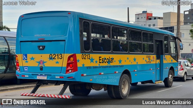 Transporte Acessível Unicarga 0213 na cidade de Curitiba, Paraná, Brasil, por Lucas Weber Calizario. Número da foto: #12099719.