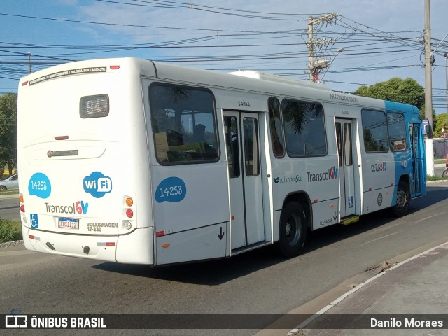 Serramar Transporte Coletivo 14253 na cidade de Serra, Espírito Santo, Brasil, por Danilo Moraes. Número da foto: #12101107.