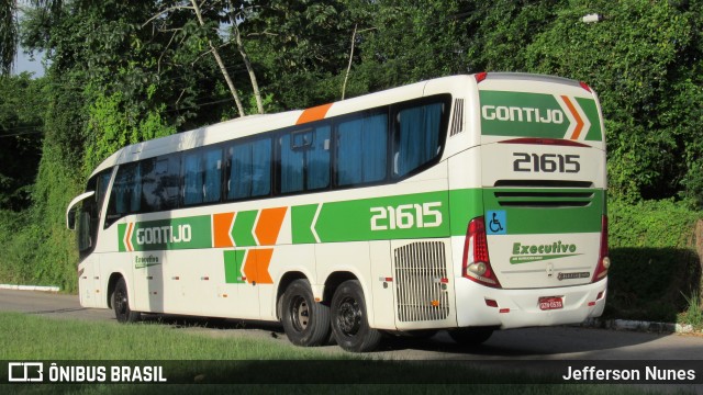 Empresa Gontijo de Transportes 21615 na cidade de Recife, Pernambuco, Brasil, por Jefferson Nunes. Número da foto: #12102008.