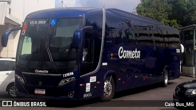 Viação Cometa 721536 na cidade de Rio de Janeiro, Rio de Janeiro, Brasil, por Caio Bus_MG. Número da foto: #12101255.