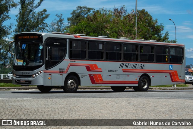 Viação Resendense RJ 192.017 na cidade de Resende, Rio de Janeiro, Brasil, por Gabriel Nunes de Carvalho. Número da foto: #12099404.