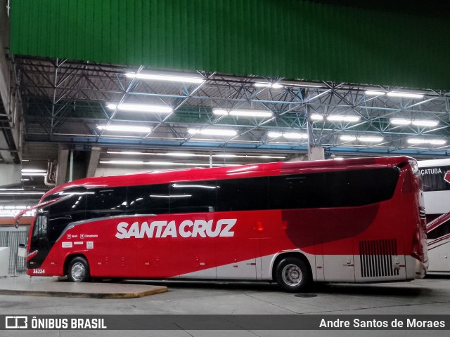 Viação Santa Cruz 35224 na cidade de São Paulo, São Paulo, Brasil, por Andre Santos de Moraes. Número da foto: #12100486.