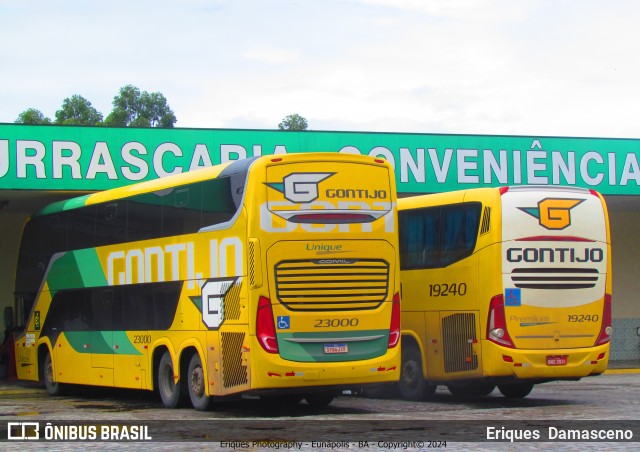 Empresa Gontijo de Transportes 23000 na cidade de Eunápolis, Bahia, Brasil, por Eriques  Damasceno. Número da foto: #12102054.