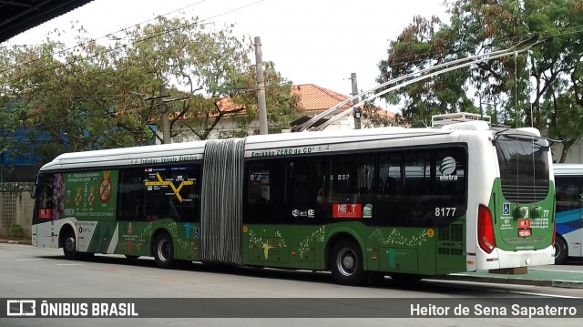 Next Mobilidade - ABC Sistema de Transporte 8177 na cidade de São Bernardo do Campo, São Paulo, Brasil, por Heitor de Sena Sapaterro. Número da foto: #12099751.