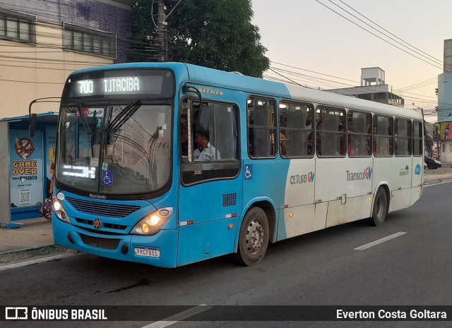 Viação Satélite 25521 na cidade de Cariacica, Espírito Santo, Brasil, por Everton Costa Goltara. Número da foto: #12099914.