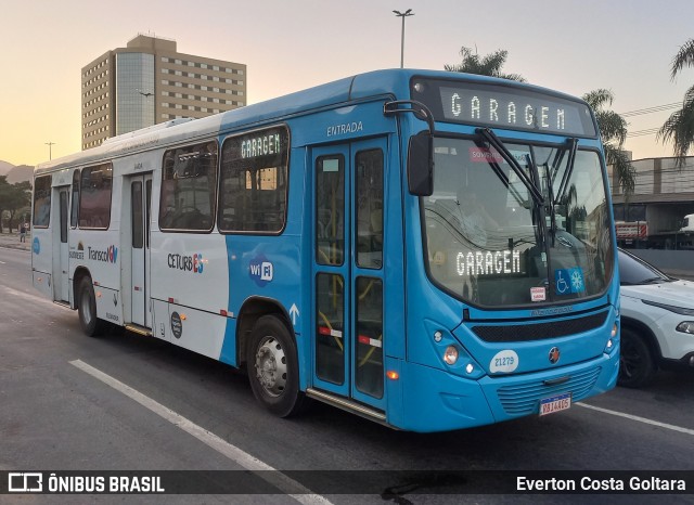 Santa Zita Transportes Coletivos 21279 na cidade de Cariacica, Espírito Santo, Brasil, por Everton Costa Goltara. Número da foto: #12099921.