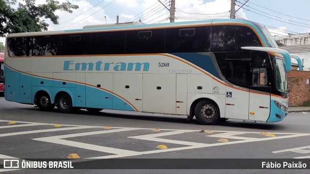 Emtram 5260 na cidade de São Paulo, São Paulo, Brasil, por Fábio Paixão. Número da foto: #12103523.