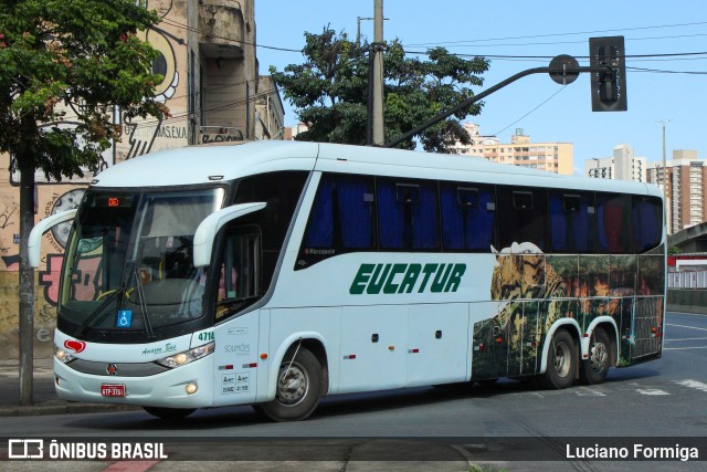 Eucatur - Empresa União Cascavel de Transportes e Turismo 4714 na cidade de Belo Horizonte, Minas Gerais, Brasil, por Luciano Formiga. Número da foto: #12103111.