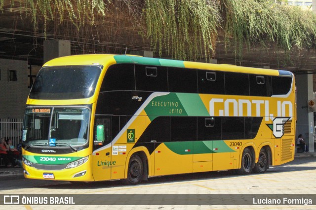 Empresa Gontijo de Transportes 23040 na cidade de Belo Horizonte, Minas Gerais, Brasil, por Luciano Formiga. Número da foto: #12103157.