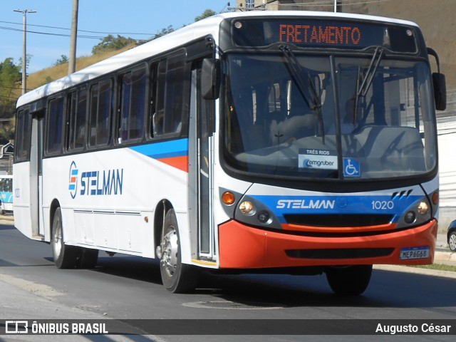 Stelman Tour Transporte Rodoviário de Passageiros 1020 na cidade de Três Rios, Rio de Janeiro, Brasil, por Augusto César. Número da foto: #12103779.