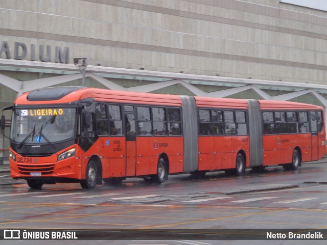 Viação Cidade Sorriso >> Viação Sorriso de Curitiba GE734 na cidade de Curitiba, Paraná, Brasil, por Netto Brandelik. Número da foto: #12104020.