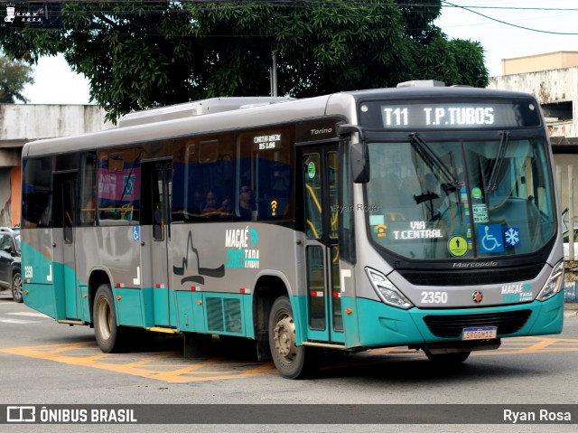 SIT Macaé Transportes 2350 na cidade de Macaé, Rio de Janeiro, Brasil, por Ryan Rosa. Número da foto: #12103617.