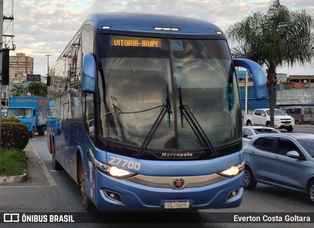 Viação Águia Branca 27700 na cidade de Cariacica, Espírito Santo, Brasil, por Everton Costa Goltara. Número da foto: #12103462.