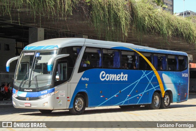 Viação Cometa 14128 na cidade de Belo Horizonte, Minas Gerais, Brasil, por Luciano Formiga. Número da foto: #12103155.
