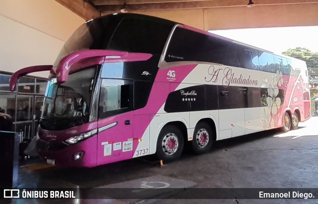 A Gladiadora Turismo 3636 na cidade de Apucarana, Paraná, Brasil, por Emanoel Diego.. Número da foto: #12103922.