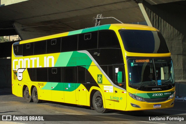 Empresa Gontijo de Transportes 23030 na cidade de Belo Horizonte, Minas Gerais, Brasil, por Luciano Formiga. Número da foto: #12103150.