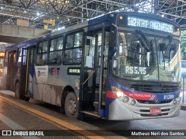 Next Mobilidade - ABC Sistema de Transporte 81.289 na cidade de Diadema, São Paulo, Brasil, por Matheus Neri dos Santos. Número da foto: #12102509.