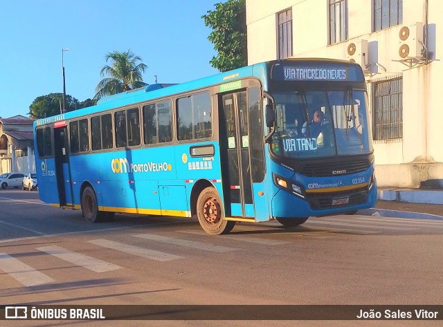 JTP Transportes - COM Porto Velho 02.154 na cidade de Porto Velho, Rondônia, Brasil, por João Sales Vitor. Número da foto: #12102234.