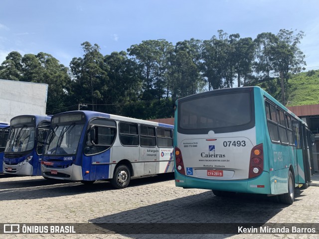 Viação Cidade de Caieiras 07493 na cidade de Osasco, São Paulo, Brasil, por Kevin Miranda Barros. Número da foto: #12103473.