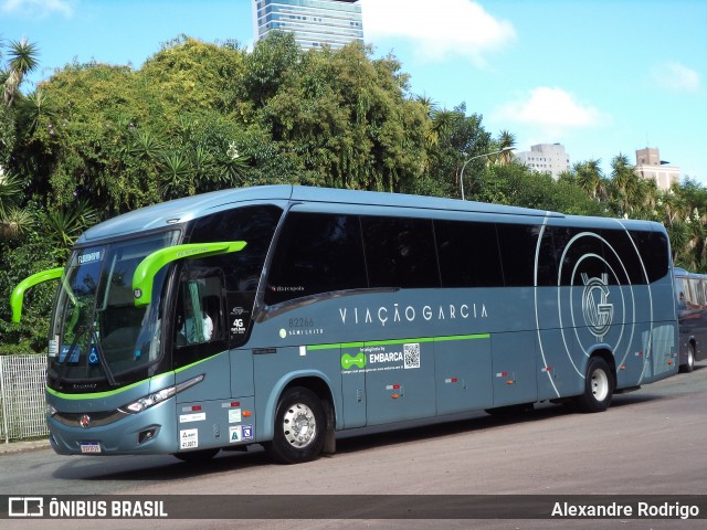 Viação Garcia 82266 na cidade de Curitiba, Paraná, Brasil, por Alexandre Rodrigo. Número da foto: #12103308.