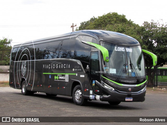 Viação Garcia 82249 na cidade de Paranavaí, Paraná, Brasil, por Robson Alves. Número da foto: #12104008.