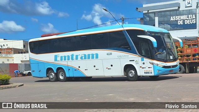 Emtram 4220 na cidade de Barra da Estiva, Bahia, Brasil, por Flávio  Santos. Número da foto: #12103400.