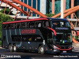 Transportes Única Petrópolis RJ 163.008 na cidade de Rio de Janeiro, Rio de Janeiro, Brasil, por Jordan Santos do Nascimento. Número da foto: #:id.