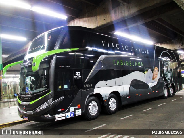 Viação Garcia 86049 na cidade de São Paulo, São Paulo, Brasil, por Paulo Gustavo. Número da foto: #12105262.