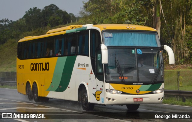 Empresa Gontijo de Transportes 14570 na cidade de Santa Isabel, São Paulo, Brasil, por George Miranda. Número da foto: #12106087.